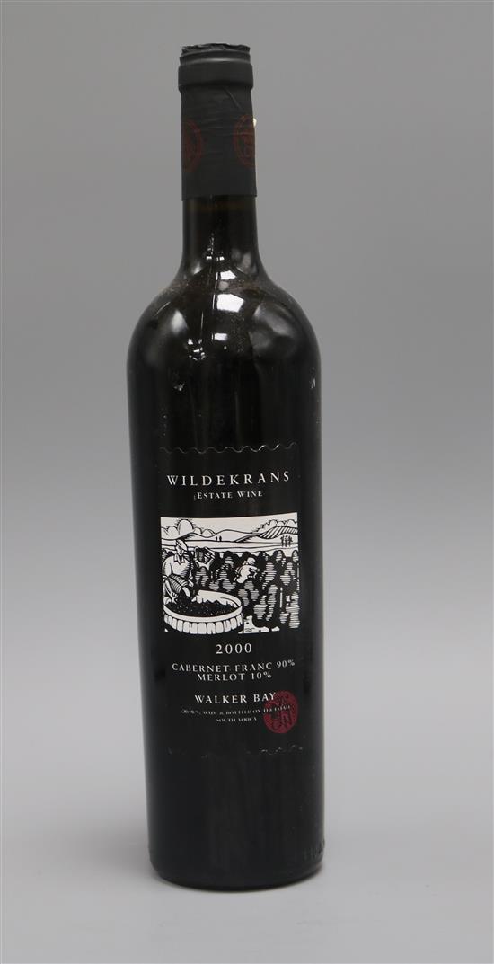 Eleven bottles of Wildekrans Pinotage